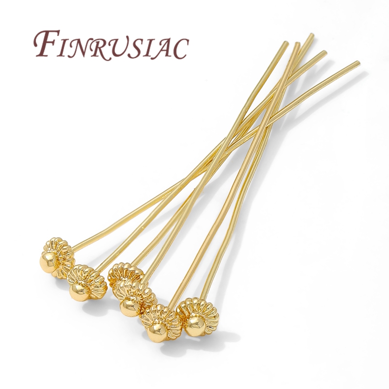 Florist Supplies - 10/20Pcs/Lot 18K Gold-plated Pins For Jewelry