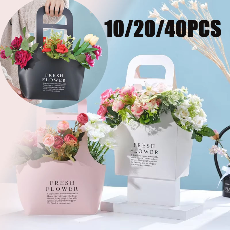 10-40PCS One Size Kraft Paper  - Flower Wrap Kraft 评论和价格