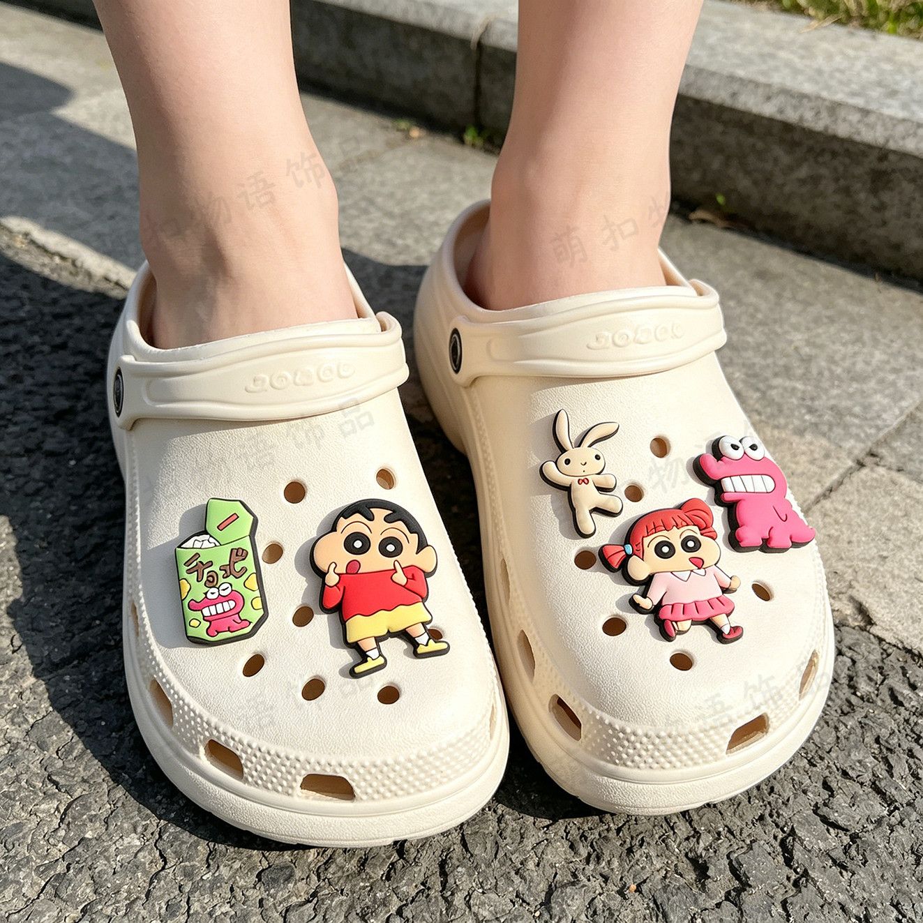 Crayon Shin-chan shoe flower a - Florist Supplies 评论和价格