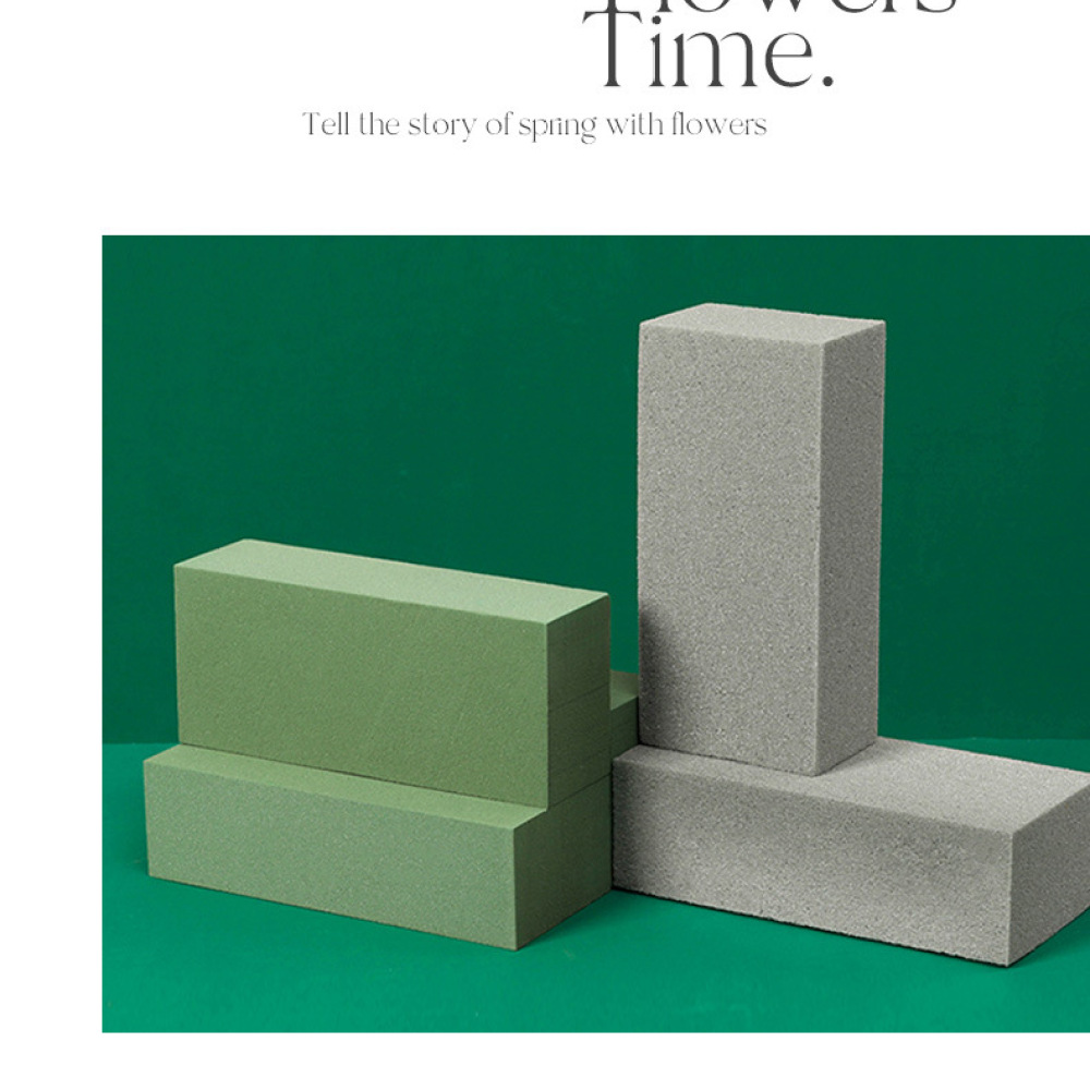 Green Floral Foam Round Wet Bl - Quality Florist Supply 评论和价格