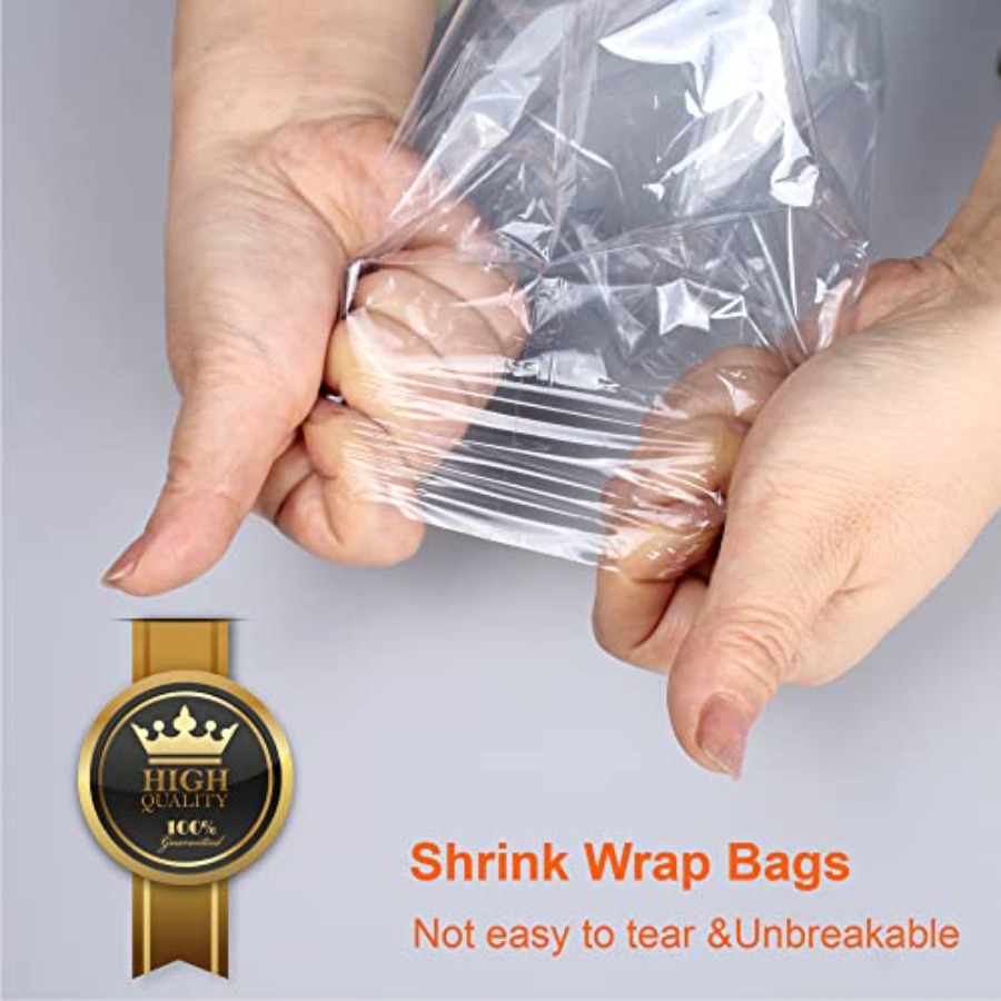 Shrink Wrap Bags for Gift Bask - Cellophane Wrap Clear 评论和价格