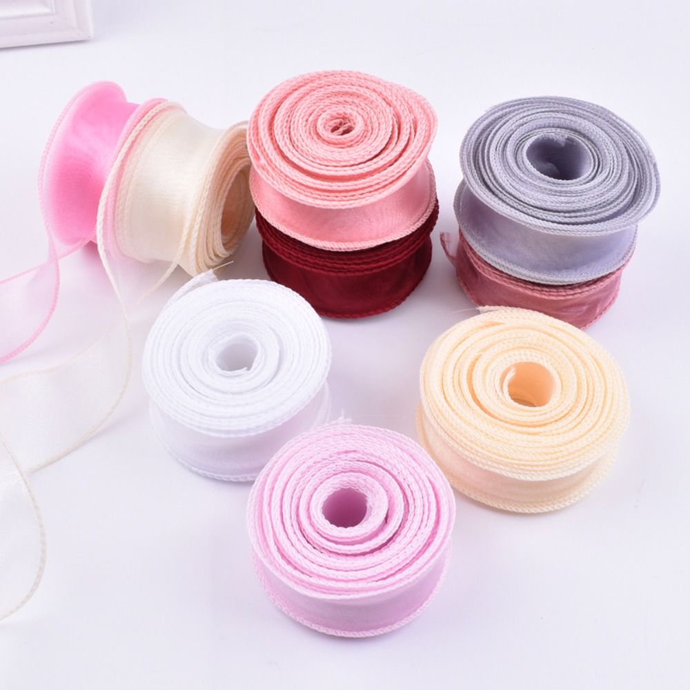Roll of Satin Ribbon 40mm 10 Y - Ribbon Organza Roll 评论和价格