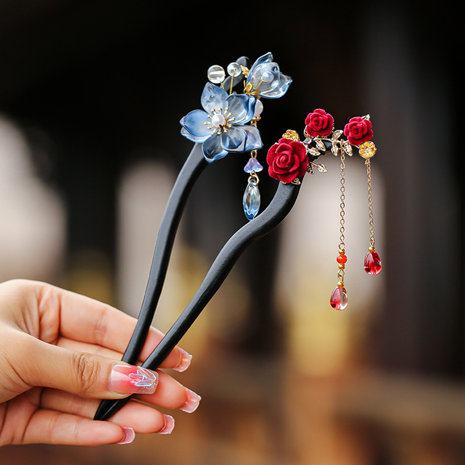 Chinese Style Flower Tassel Ha - Florist Supplies 评论和价格