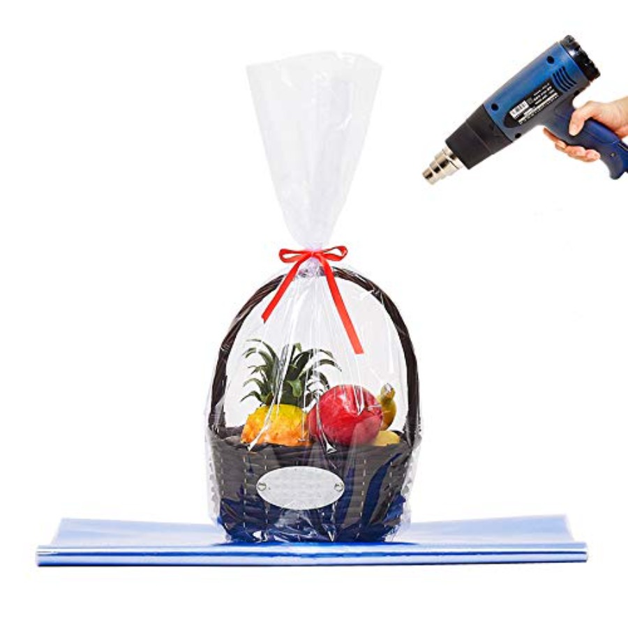 Clear Basket Cellophane Bags S - Cellophane Wrap Clear 评论和价格