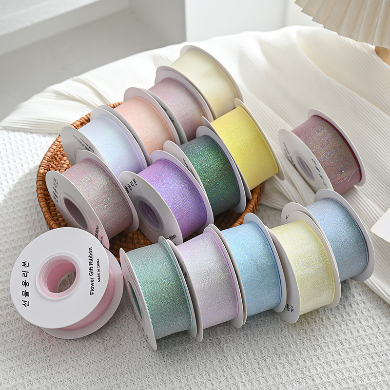 10Yards Roll 4CM Colorful Orga - Ribbon Organza Roll 评论和价格