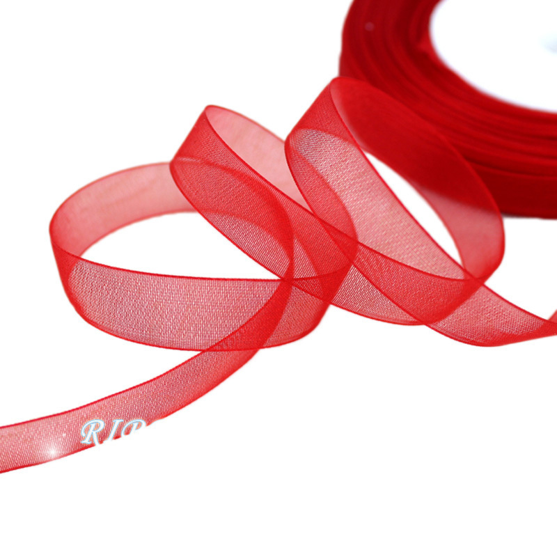 (50 Yards/Roll) 12mm Organza R - Ribbon Organza Roll 评论和价格