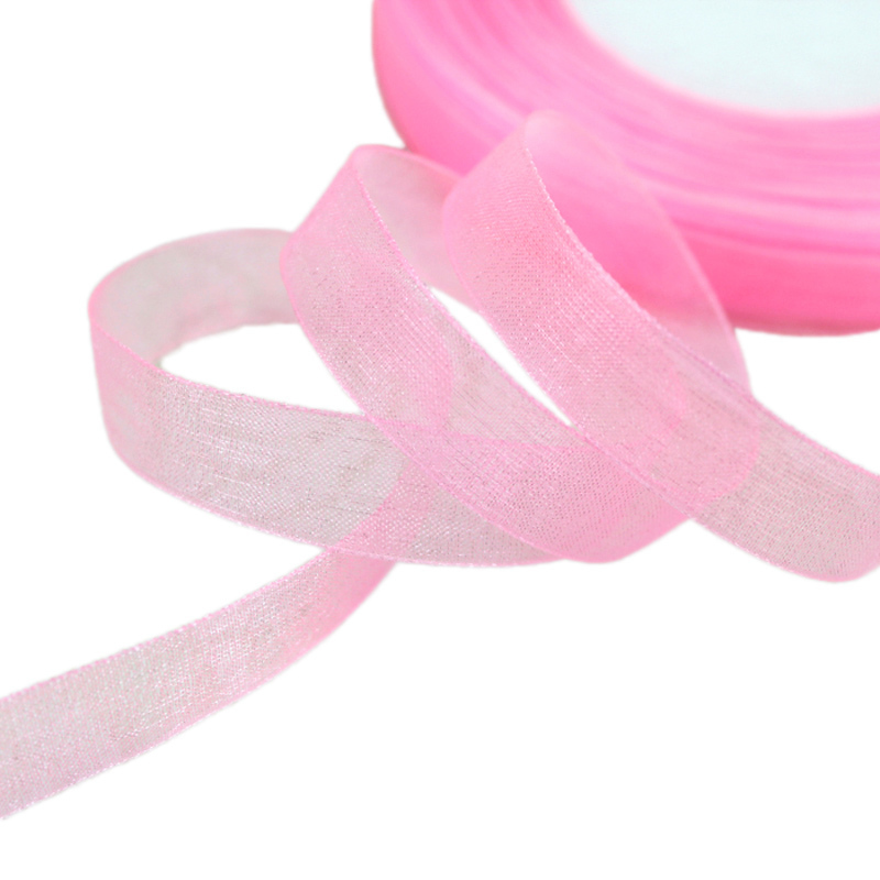 (50 Yards/Roll) 12mm Organza R - Ribbon Organza Roll 评论和价格
